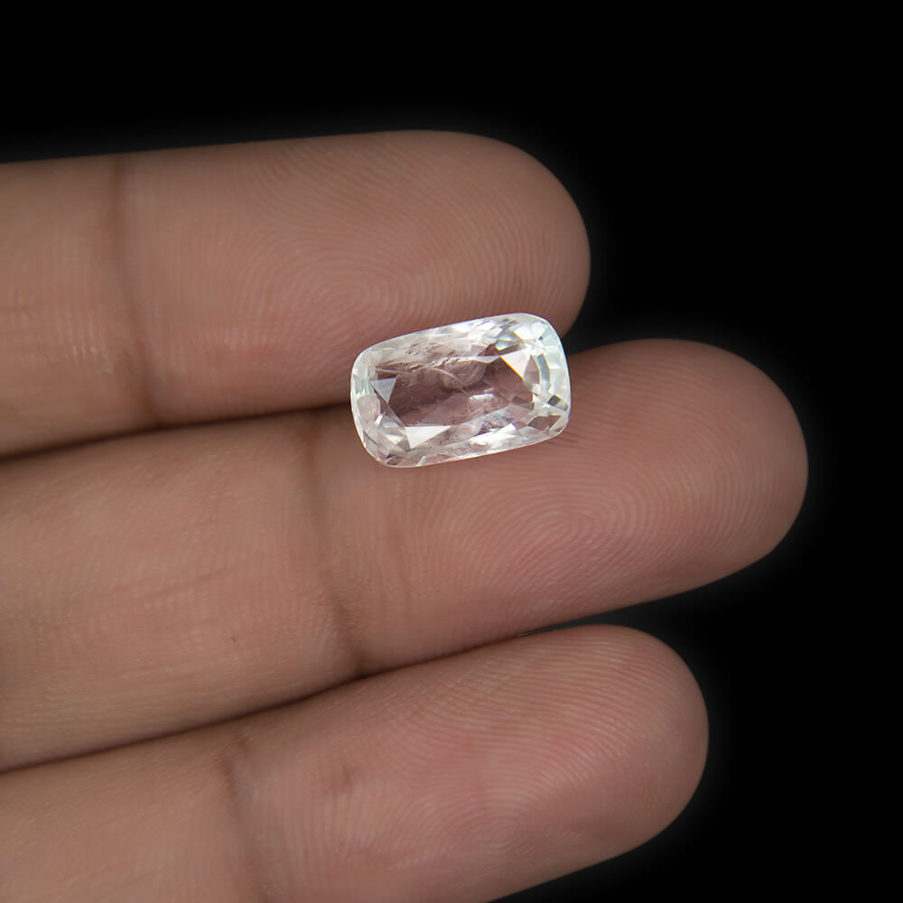 White Sapphire  - 6.11 Carat