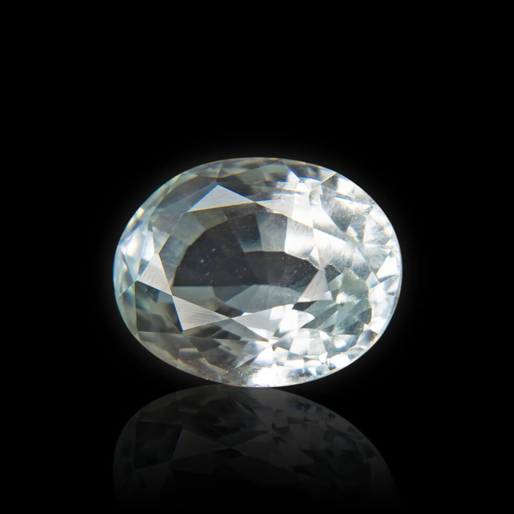 Natural White Topaz Gemstone - 6.92 Carat
