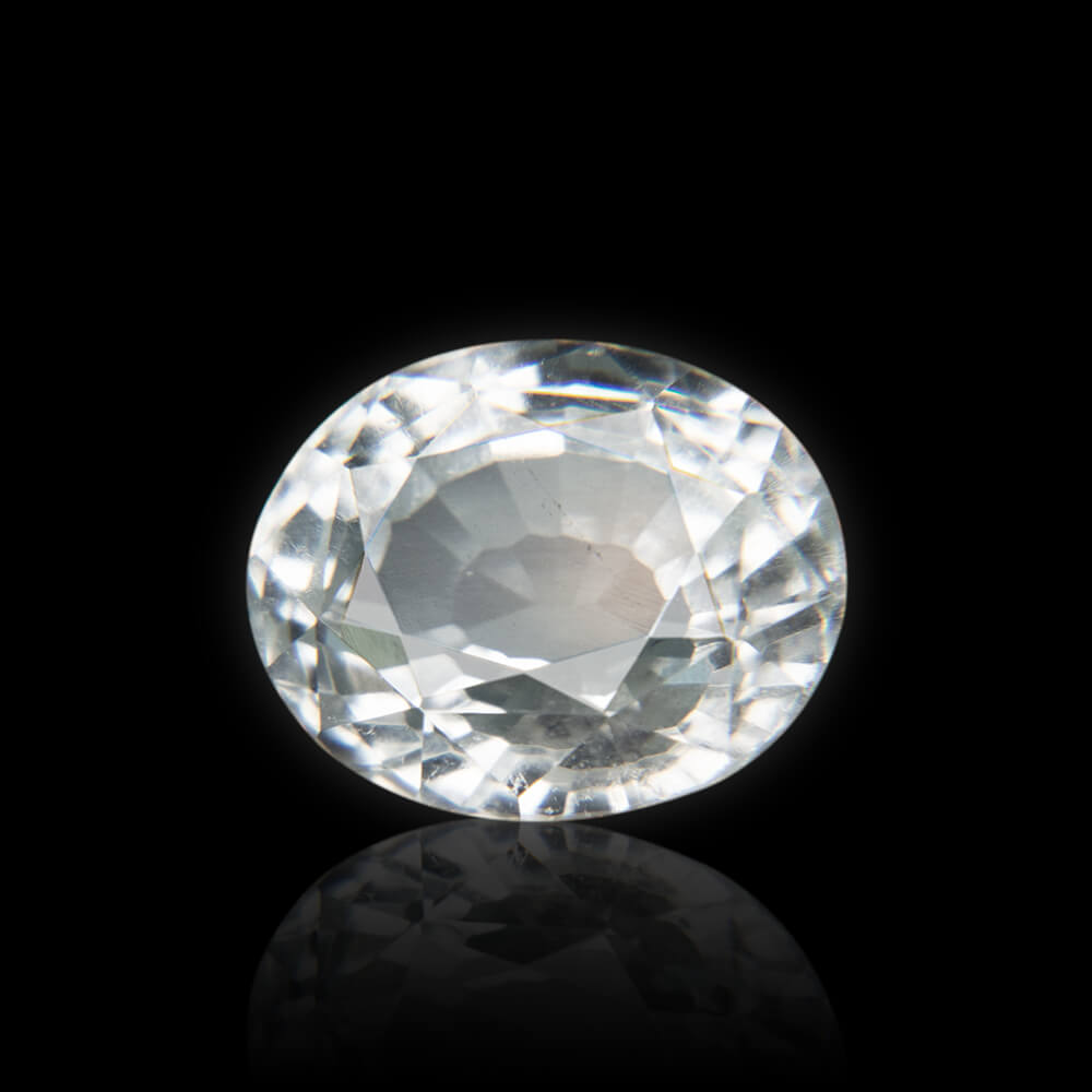 Natural White Topaz Gemstone - 5.04 Carat