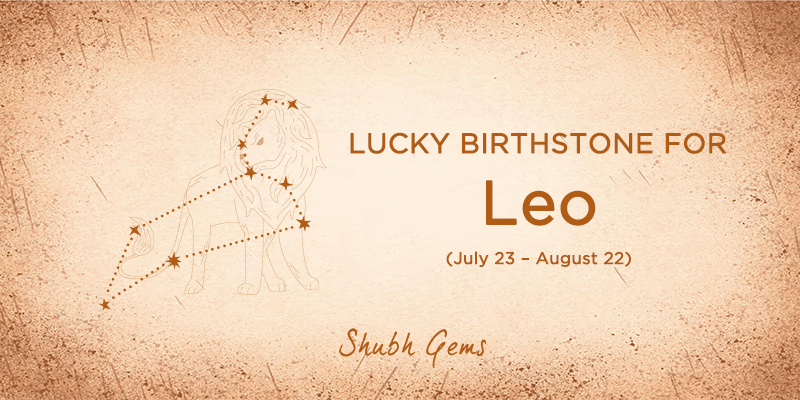 Leo Zodiac  Birth Stone Bracelet  Trucrystalsin