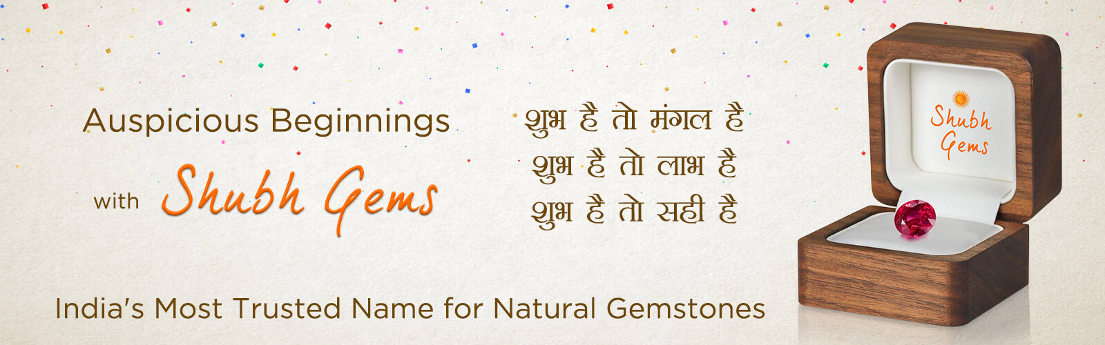 Auspicious Beginnings With Shubh Gems