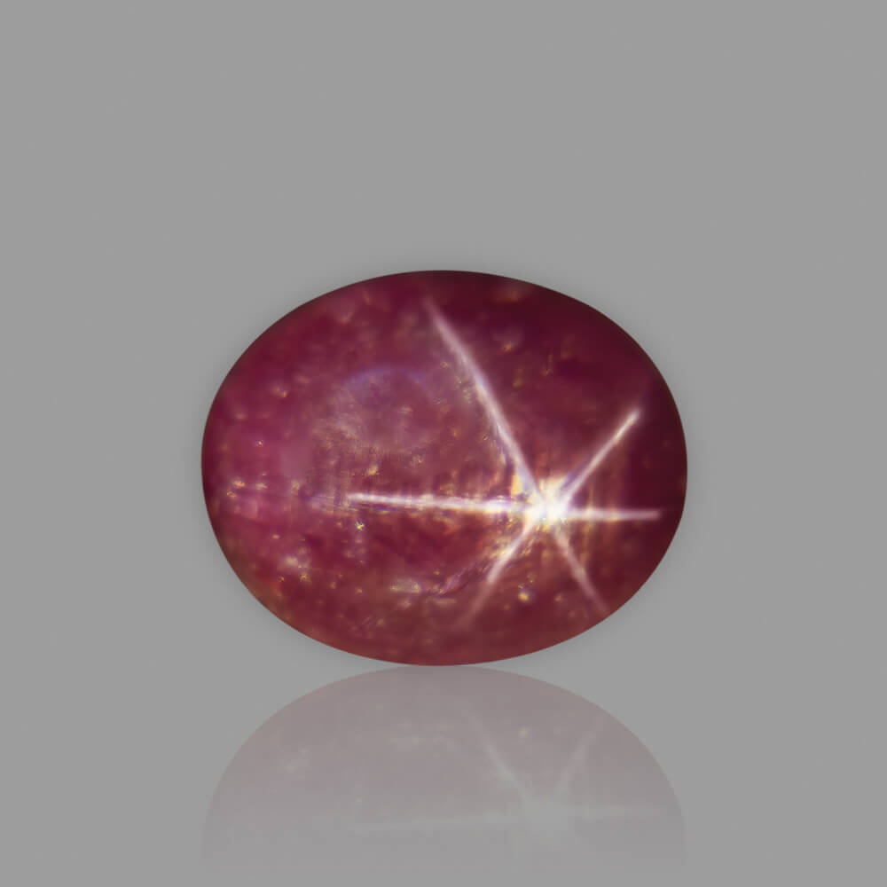Buy Natural 9.86 Carat Star Ruby Gemstone online in India | Shubh Gems