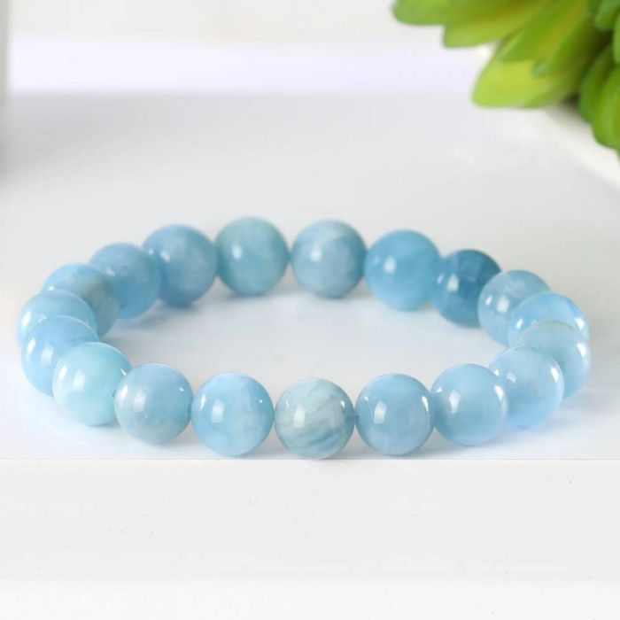 Aquamarine Bracelet – 5D Healing Crystals