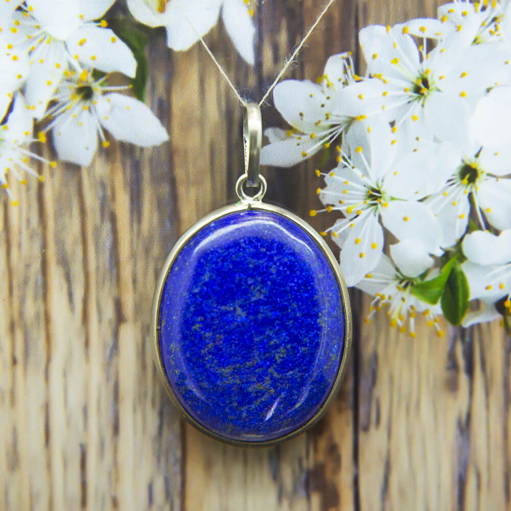 Lapis Lazuli Pirohee Necklace - Jaipur Jewels