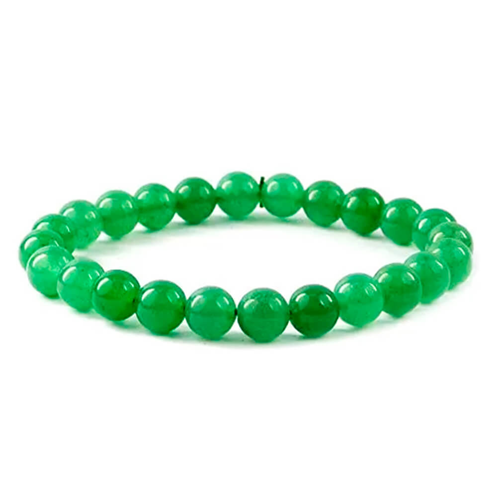 Green Onyx Gemstone Stretchable Bracelet