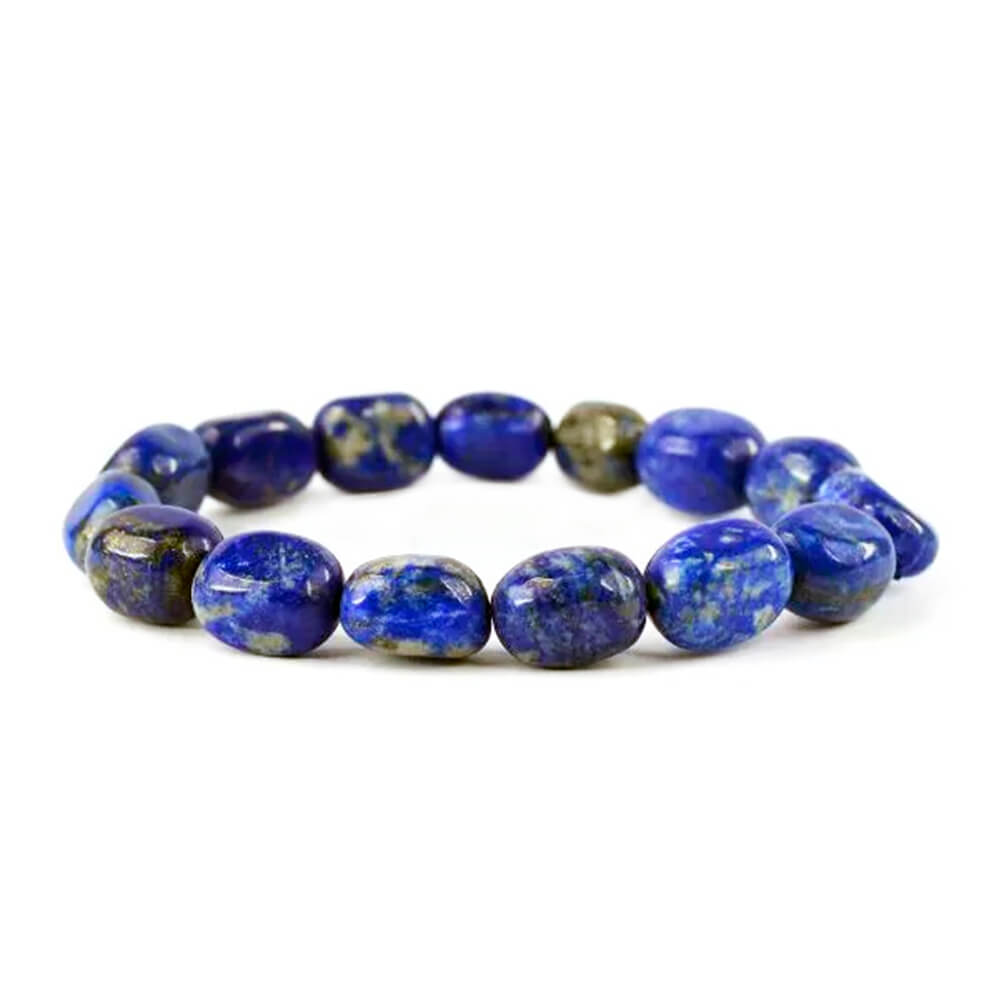 Lapis Lazuli Bracelet - 5mm | Kylee's Crystals