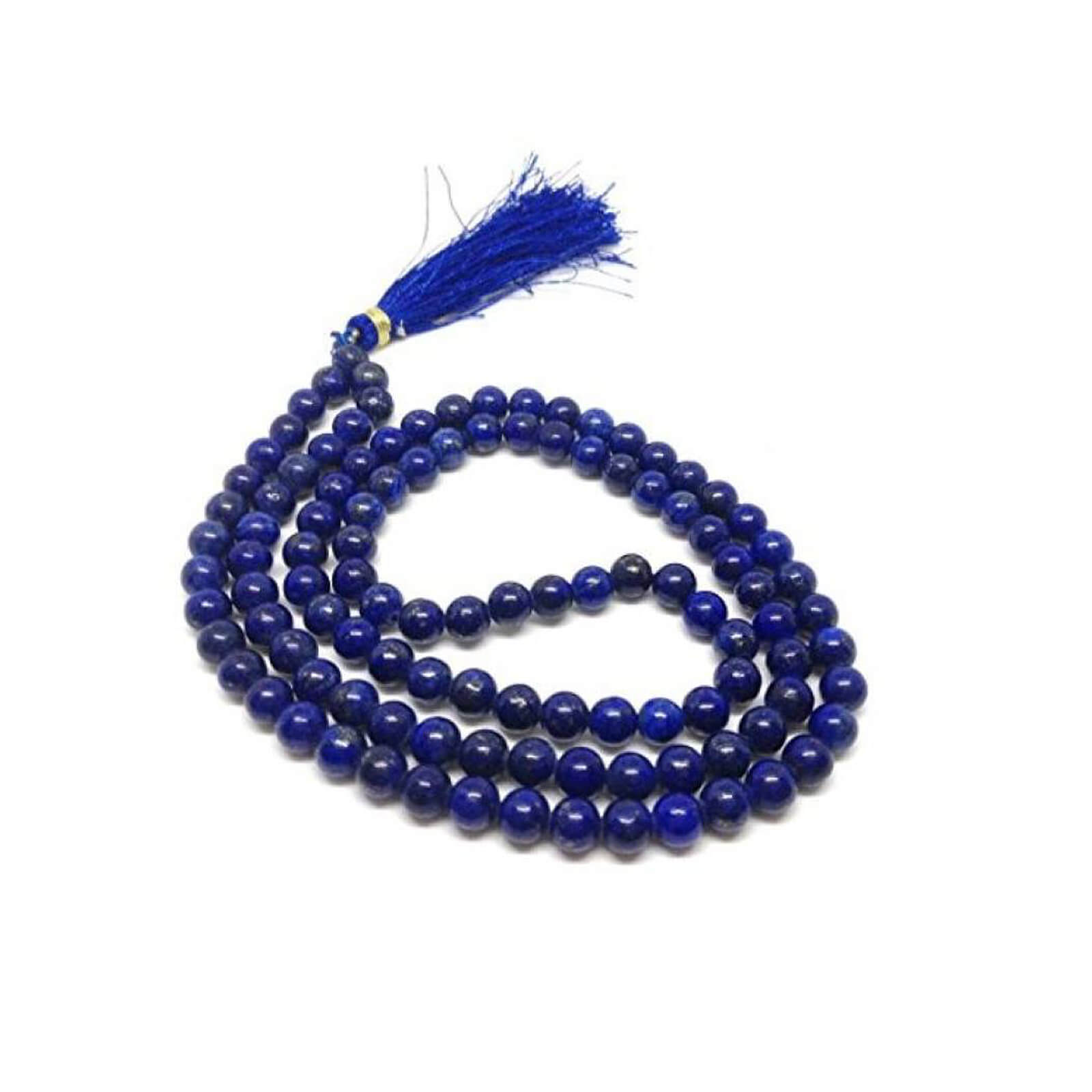 Blue Round Lapis Lazuli Japa Mala 108 Beads at Rs 1200/piece in Jaipur |  ID: 22855704173